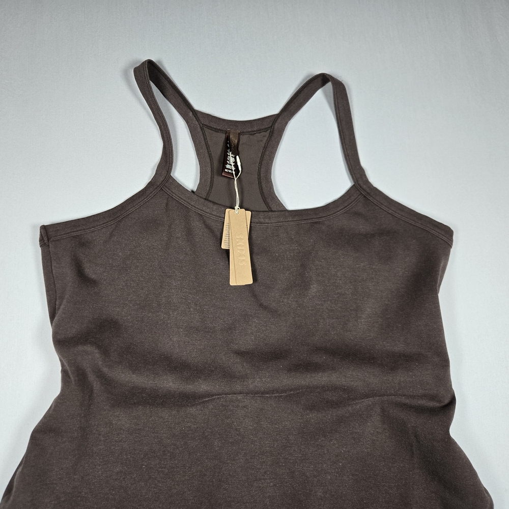 NWT SKIMS Fits Everybody Maternity Brief Bodysuit Cocoa 4X - Picture 3 of 10
